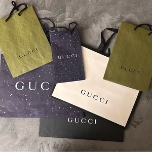 Gucci Shopping Bags Set